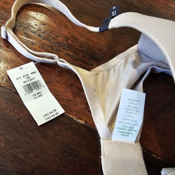 AERIE 36D nude demi bra padded underwire seamless lightly lined everyday fit - Picture 2 of 7